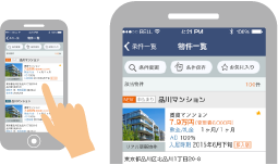 物件検索機能