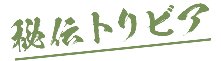 秘伝トリビア