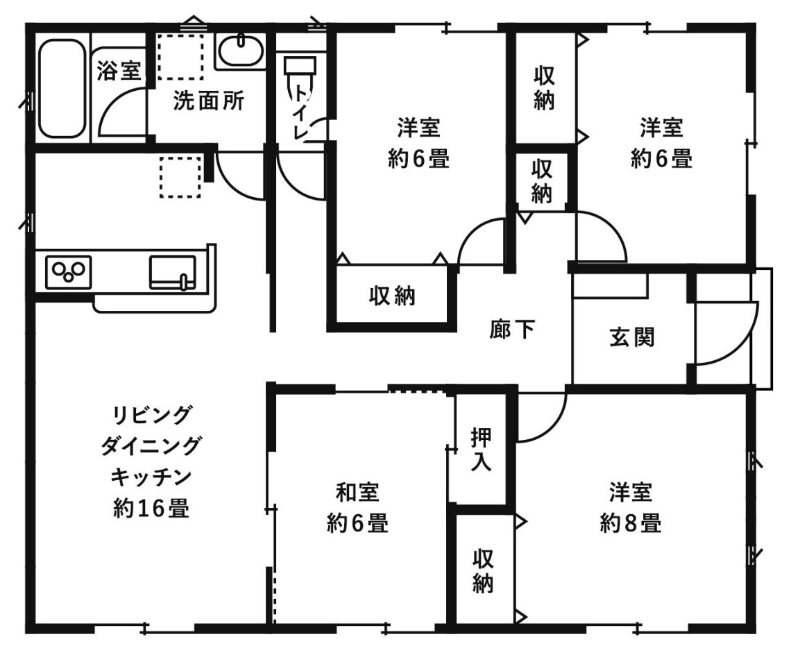 ホームズ ローコスト住宅の間取りを決めるポイントは おしゃれなリビングのアイデアや注意点を紹介 住まいのお役立ち情報