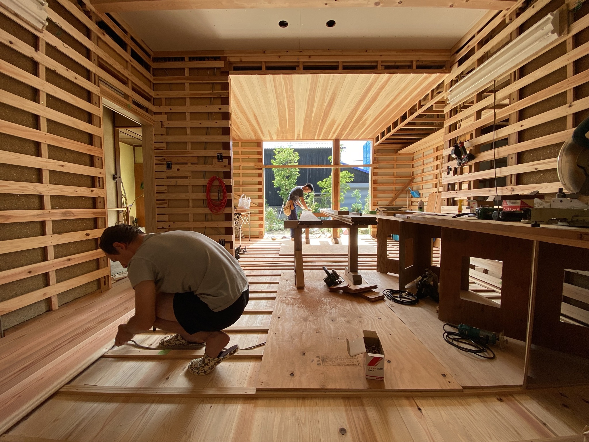 フローリング張り