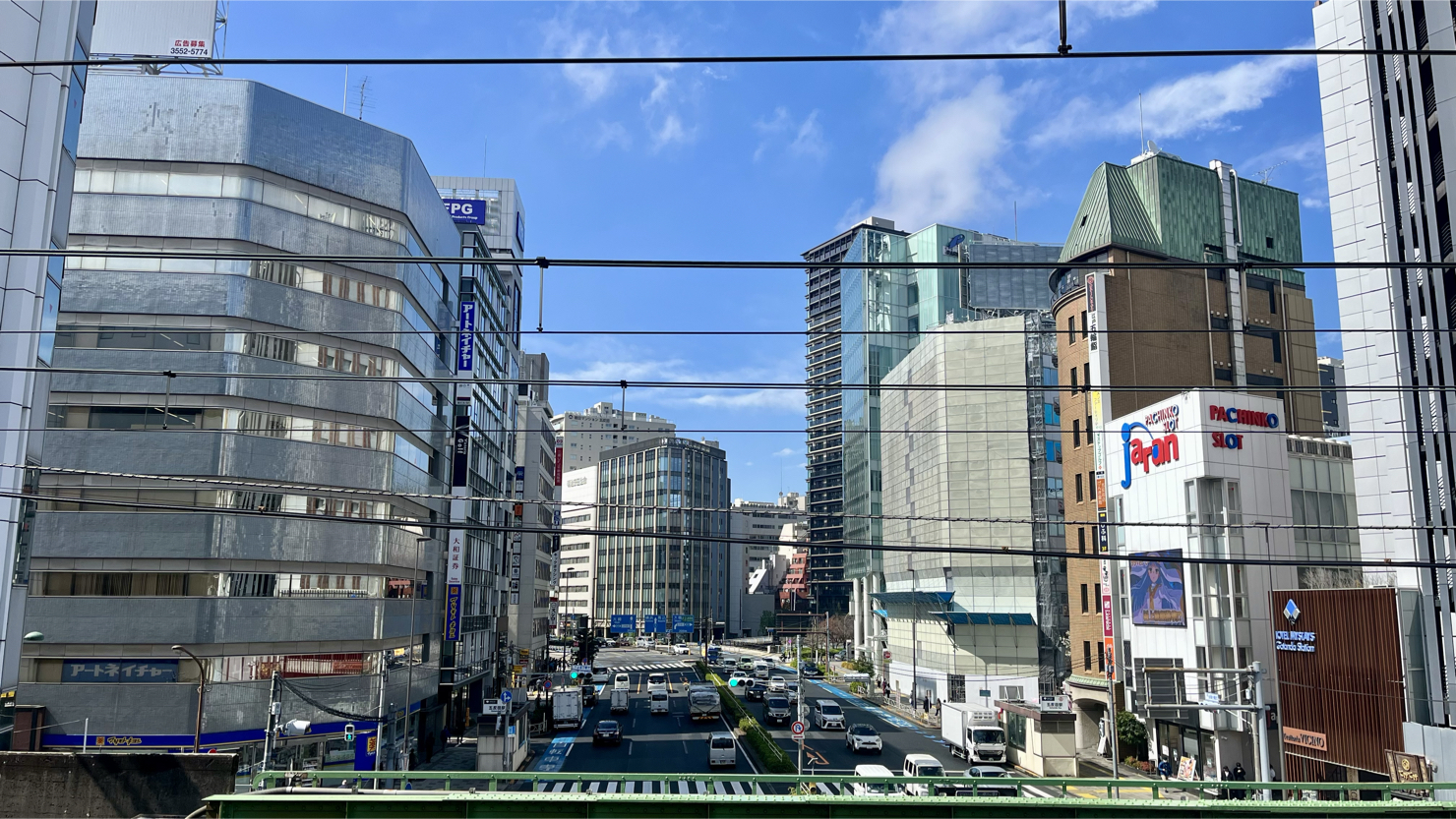 JR五反田駅西側（2025年3月下旬撮影）