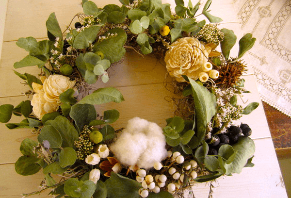 部屋でも植物を楽しもう【ナチュラルリースづくりワークショップ】