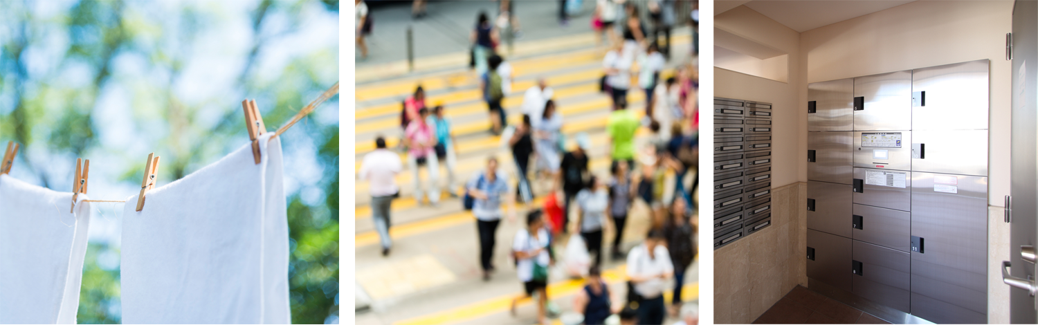 洗濯物が干せるベランダ・駅徒歩15分以内・宅配BOXがあると嬉しい