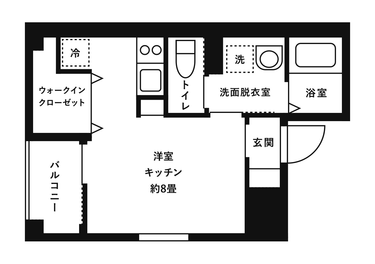 素敵でユニークな ホームズ】一人暮らしにちょうどいい広さはどのくらい？ 専有 その他