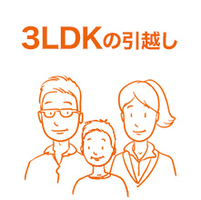 3LDKの引越し